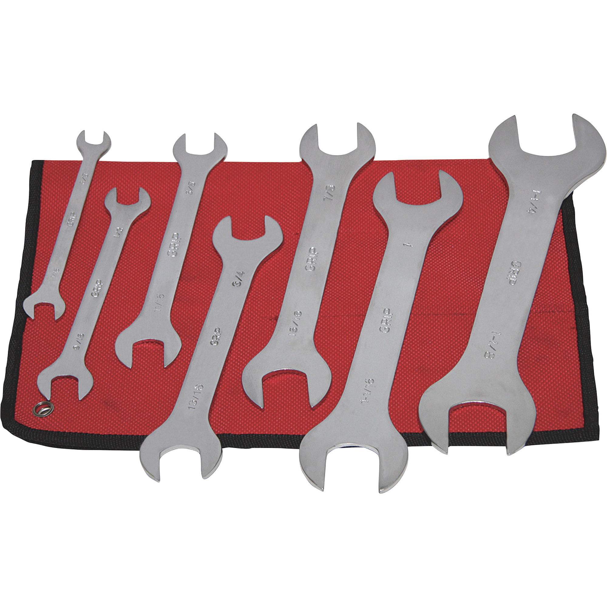 Grip Super-Thin Wrench Set, 7 Pcs., SAE, Model# 90120